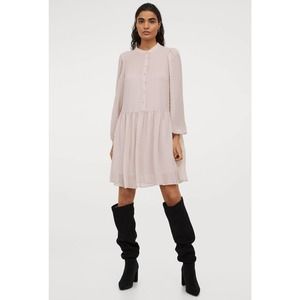 Pink Hm Chiffon Dress for Sale up to 90% Off: Poshmark